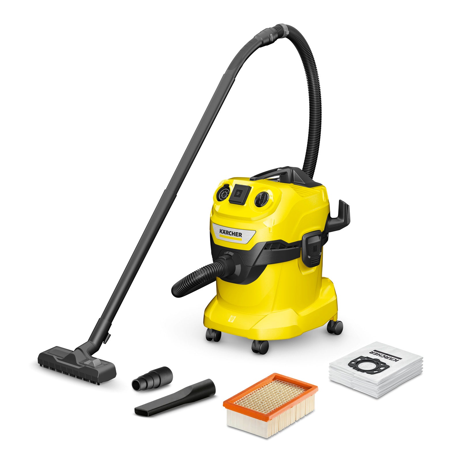 Wet and dry vacuum cleaner WD 4 P