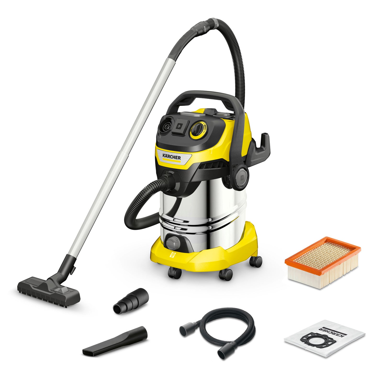 Wet and dry vacuum cleaner WD 6 P Premium
