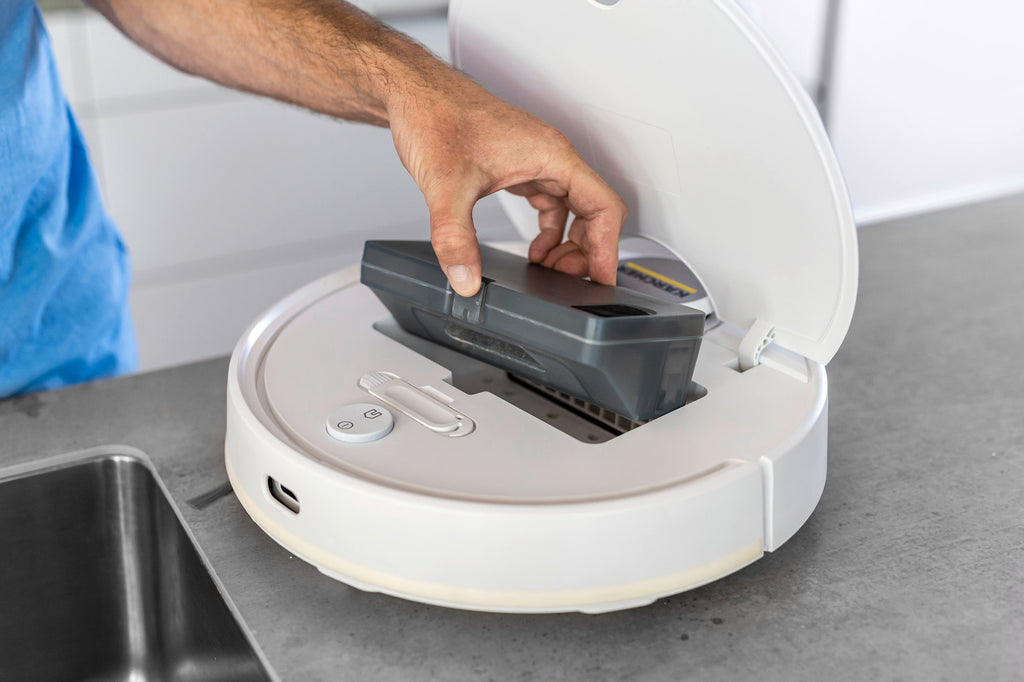 Robot vacuum cleaner with wiping function RCV 3 Robot Vacuum Cleaner