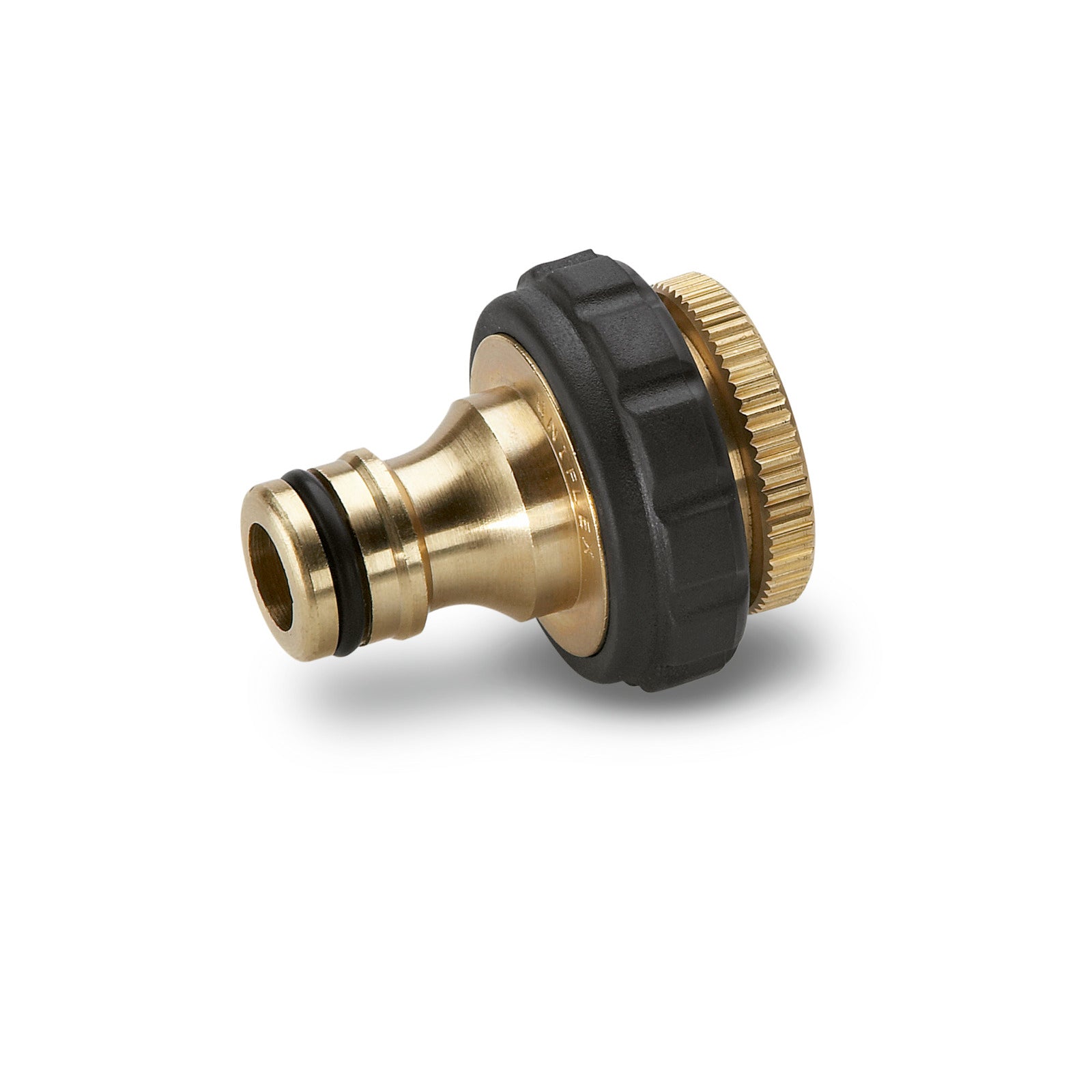 Brass tap connector 3/4" thread with 1/2" thread reducer